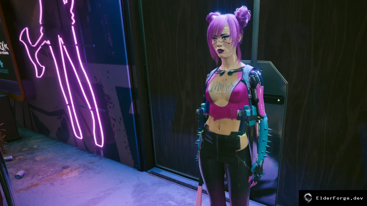 Обложка мода: Cyberpunk 2077: Обнажённые женские NPC – полное снятие одежды