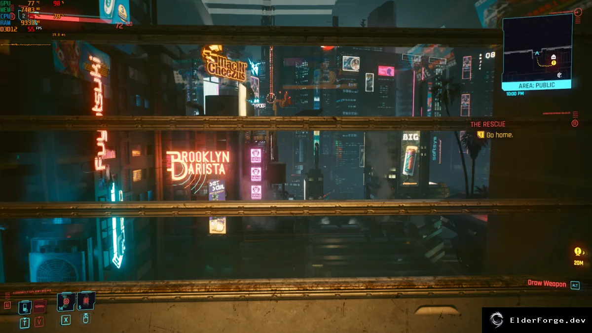 Обложка мода: Cyberpunk 2077 – Общая оптимизация: повышение FPS и плавности