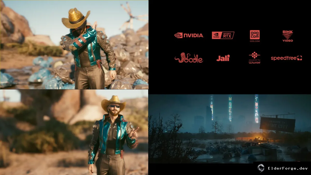 Обложка мода: Cyberpunk 2077: Отключение вступительных роликов без задержек