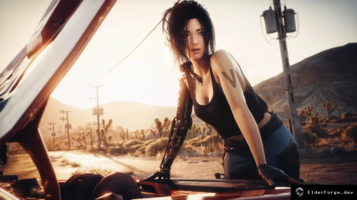 Обложка мода: Cyberpunk 2077 – Реальная плотность трафика от NattyKathy