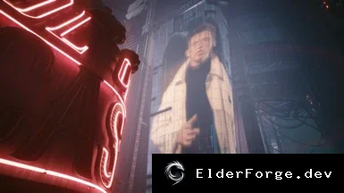 Обложка мода: Cyberpunk 2077: Рикролл на огромном экране в Догтауне – весёлый сюрприз
