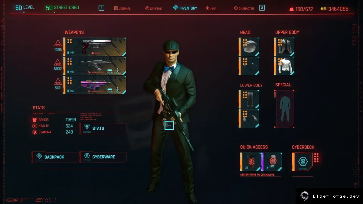 Обложка мода: Cyberpunk 2077 Save Editor – Project CyberCAT SimpleGUI
