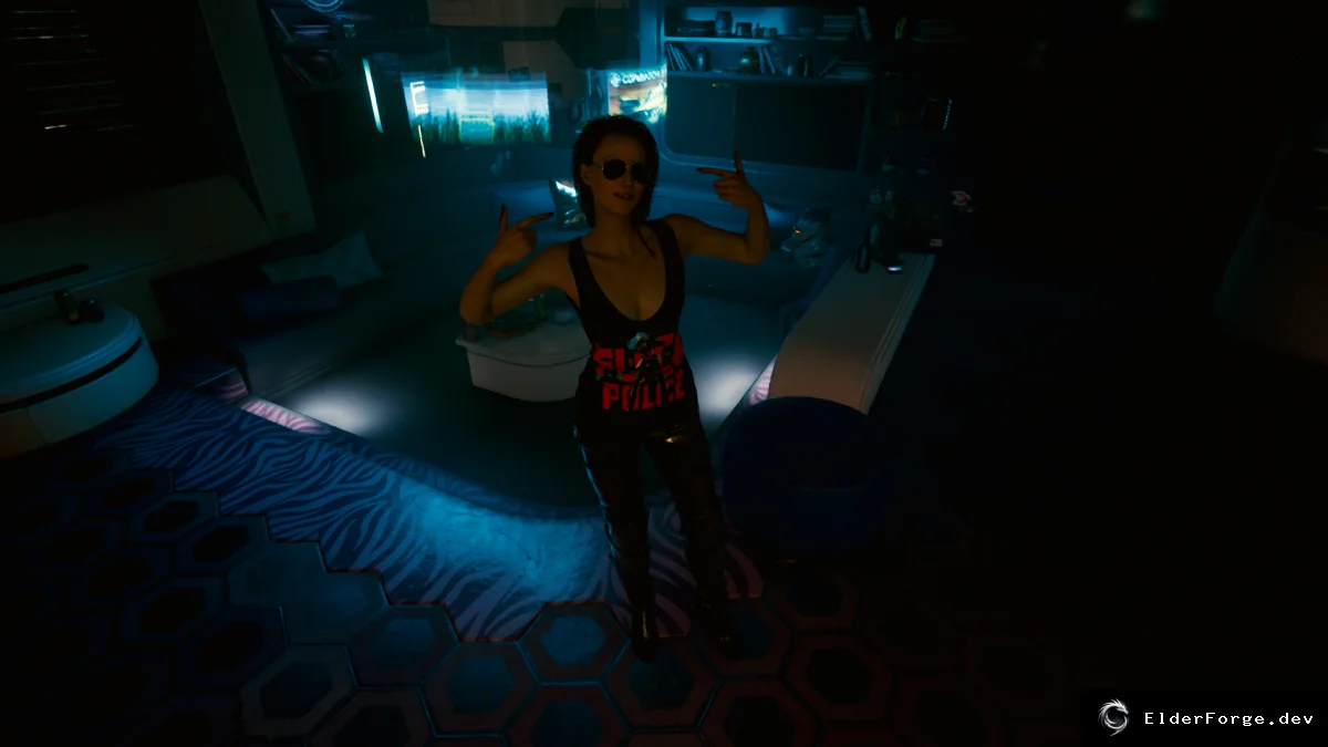 Обложка мода: Cyberpunk 2077: SBOX – огромный набор одежды, оружия и киберпрограмм