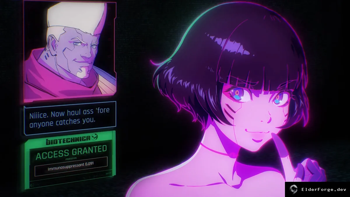 Обложка мода: Cyberpunk 2077: стильный UI в духе Саши из Edgerunners