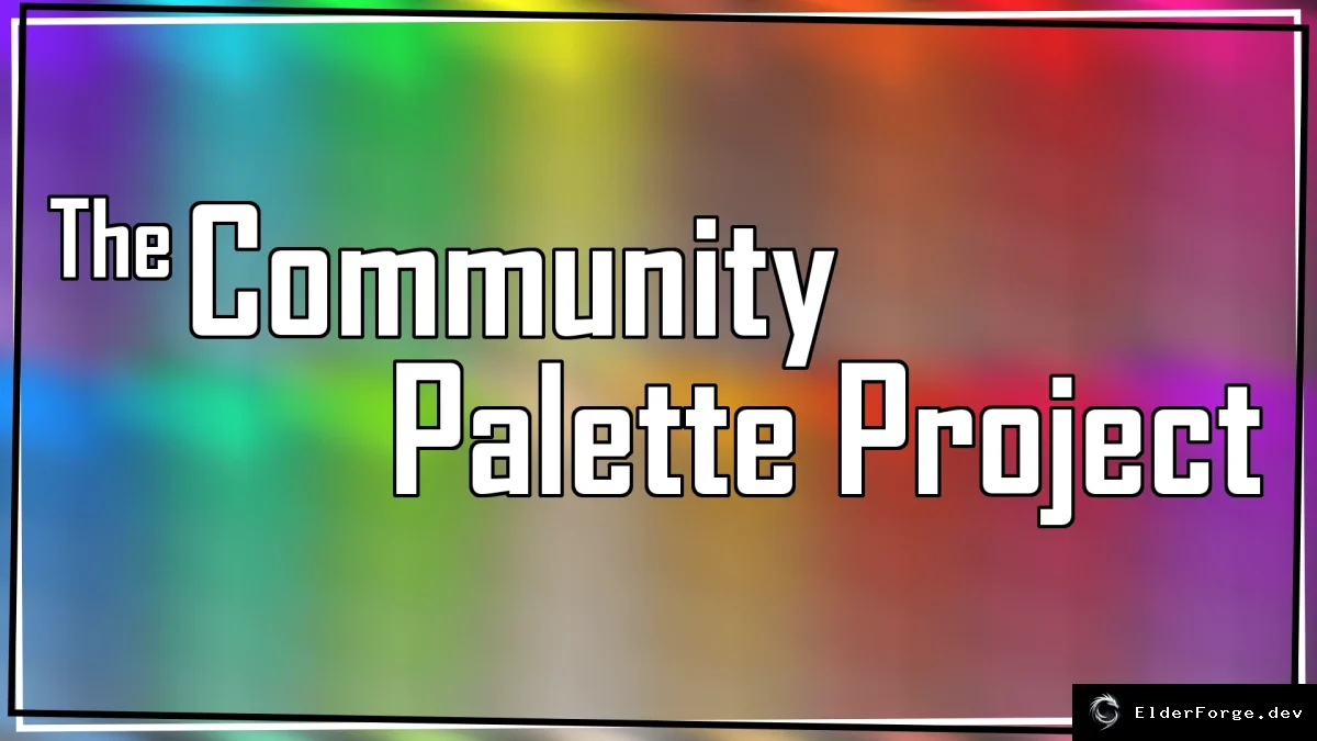 Обложка мода: Cyberpunk 2077: The Community Palette Project – более 730 цветов для материалов