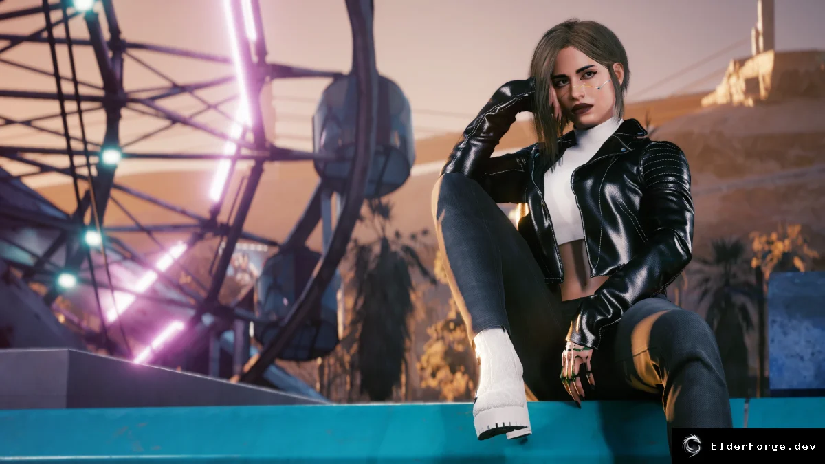 Обложка мода: Cyberpunk 2077: Уличные наряды для женского персонажа – сборка Tottes, Aquelyras, NolaDreamer