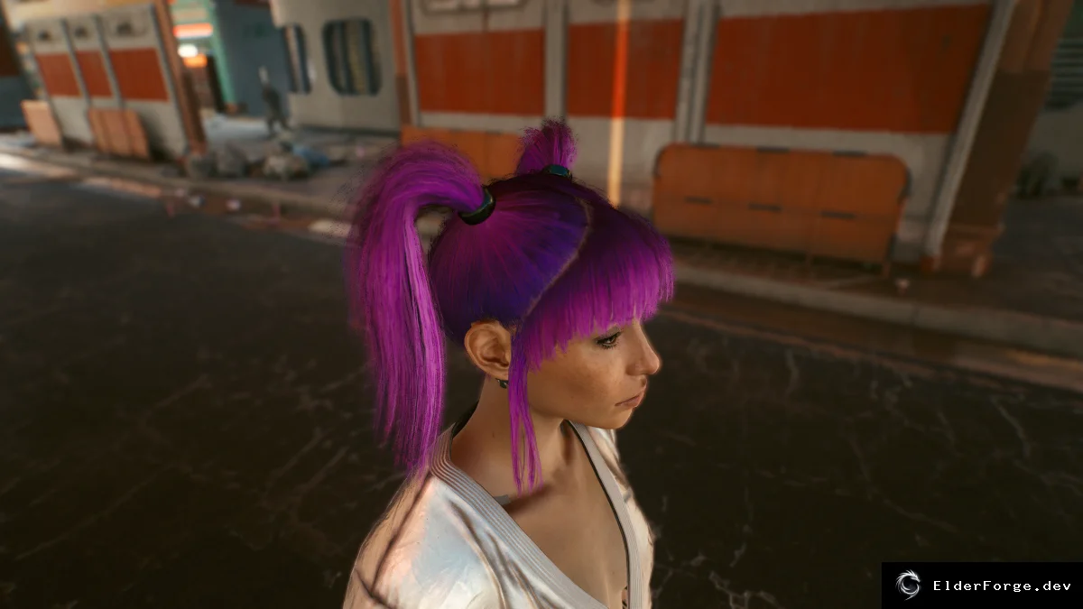 Обложка мода: Cyberpunk 2077: Уникальные косички Us Cracks для Ви – версия 1.2