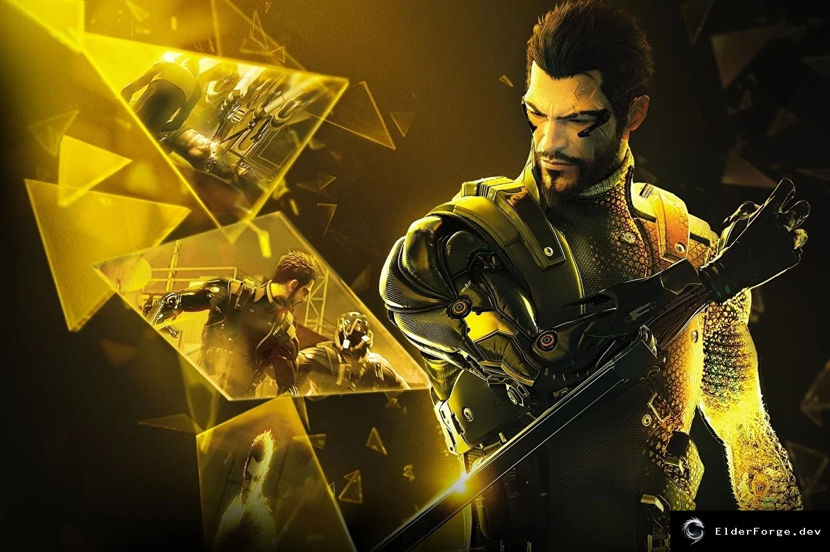 Обложка мода: Cyberpunk 2077: Замена музыки в меню на треки из Deus Ex: Human Revolution