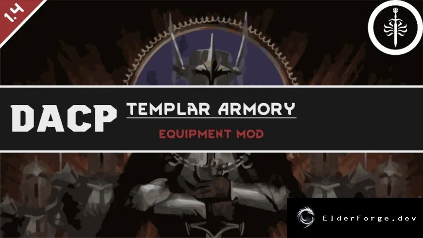 DACP – Templar Armory: арсенал Тамплиеров для RimWorld