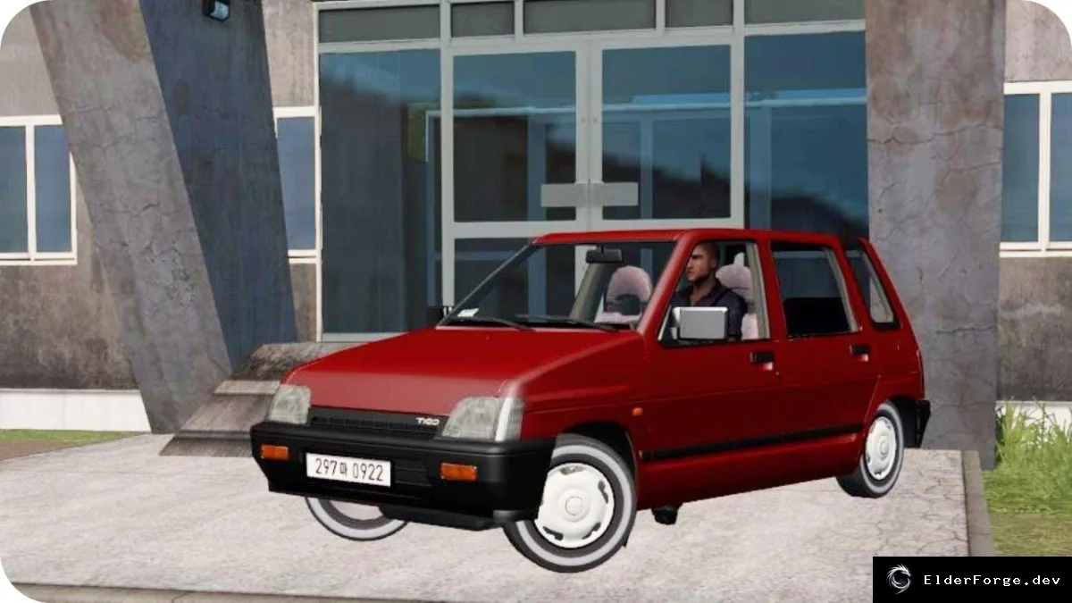 Обложка мода: Daewoo Tico для Euro Truck Simulator 2 – новый компактный грузовик (версия 1.44)