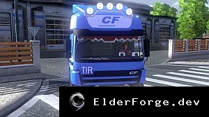 Обложка мода: DAF CF 85 – новый грузовик для Euro Truck Simulator 2