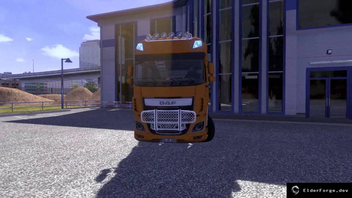 Обложка мода: DAF Euro 6 для Euro Truck Simulator 2 – модель 1.5.2