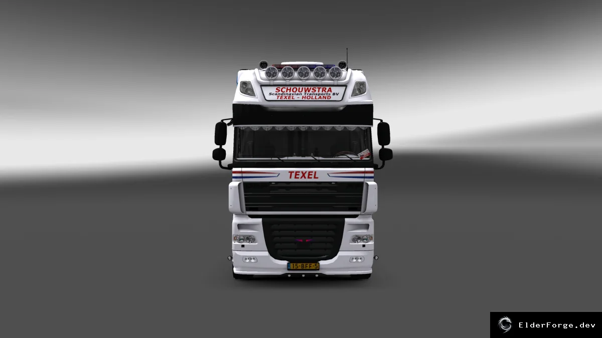 Обложка мода: DAF JELLE 105 – уникальный грузовик для Euro Truck Simulator 2