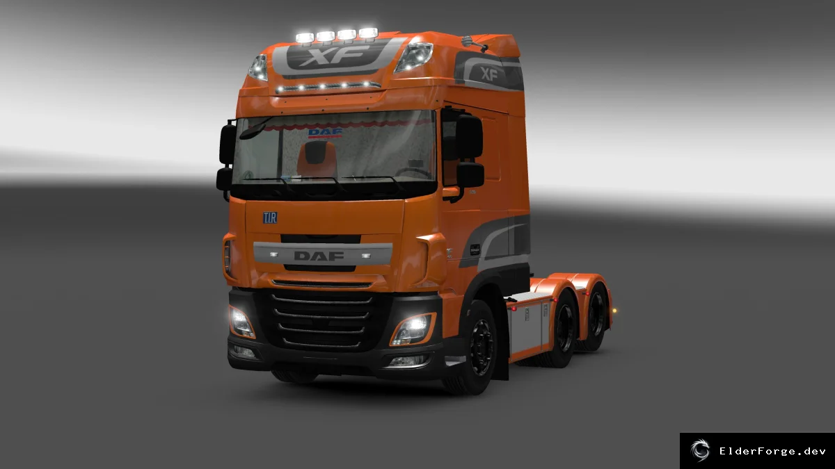 Обложка мода: DAF XF 106 SCS &amp; Ohaha – Полный визуальный риплей для Euro Truck Simulator 2 (v1.1)