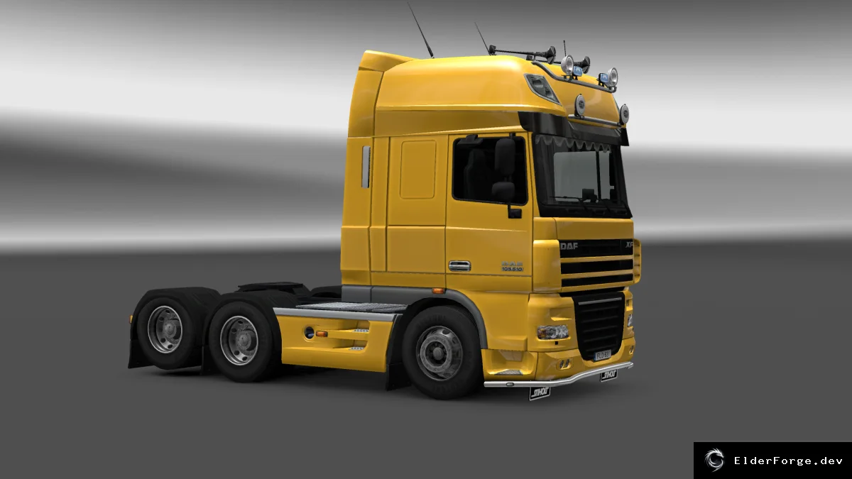Обложка мода: DAF XF 50k v1 – детализированная модель грузовика для Euro Truck Simulator 2