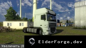 Обложка мода: DAF XF 95 – новый грузовик для Euro Truck Simulator 2