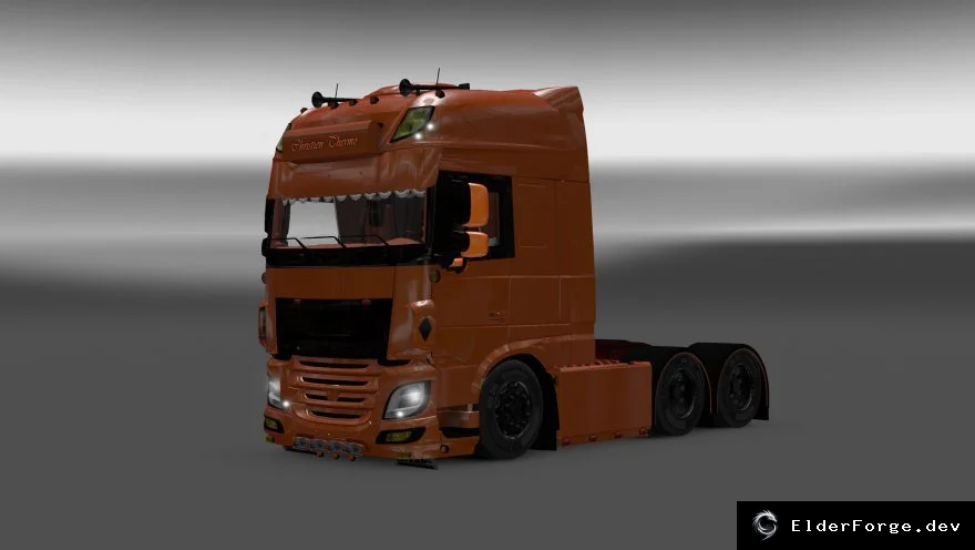 Обложка мода: DAF XF Euro 6 Holland – новые кабины и раскраска для Euro Truck Simulator 2