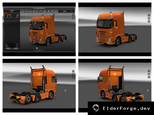 Обложка мода: DAF XF Euro 6 – полностью переработанный грузовик для Euro Truck Simulator 2