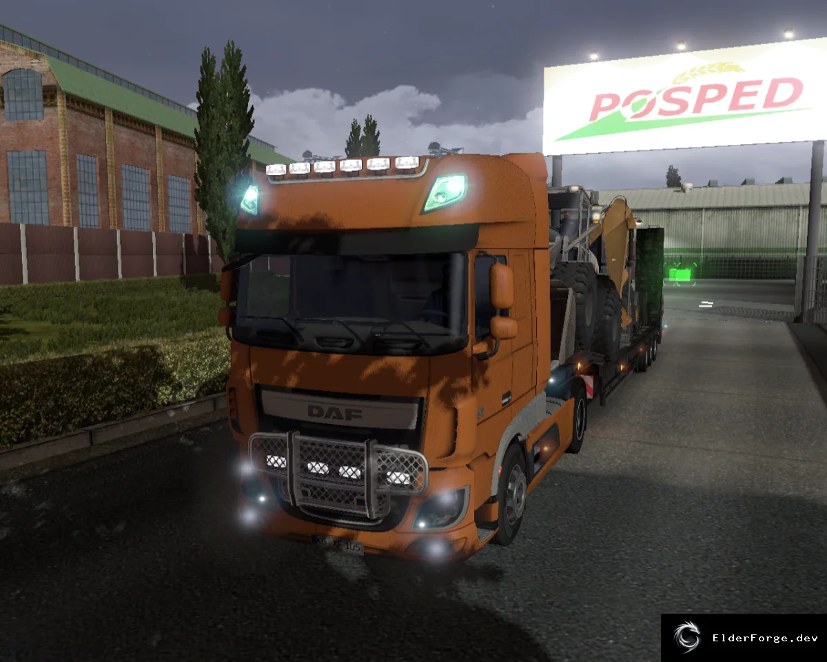 Обложка мода: DAF XF Euro6 V2.0 – Тюнинг для Euro Truck Simulator 2
