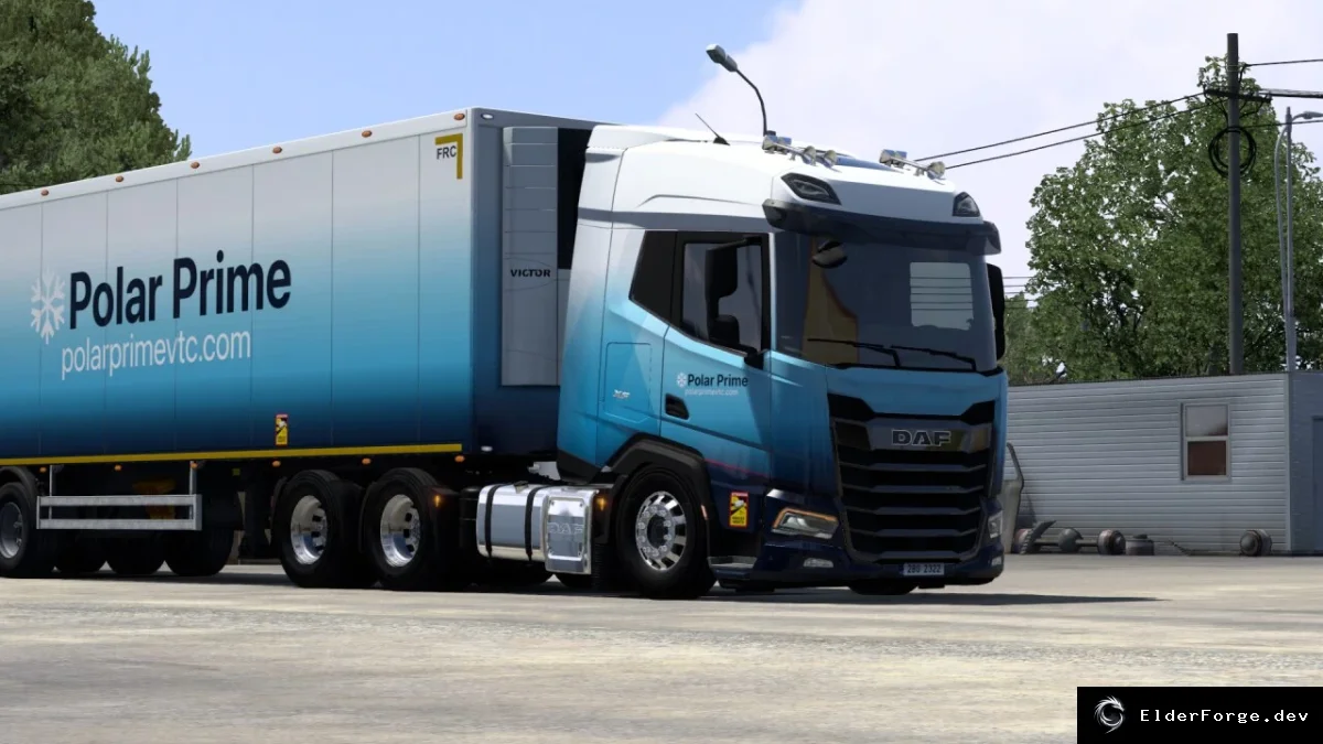 Обложка мода: DAF XF Qualified – полные аксессуары и улучшения для ETS2 (версия 1.49)