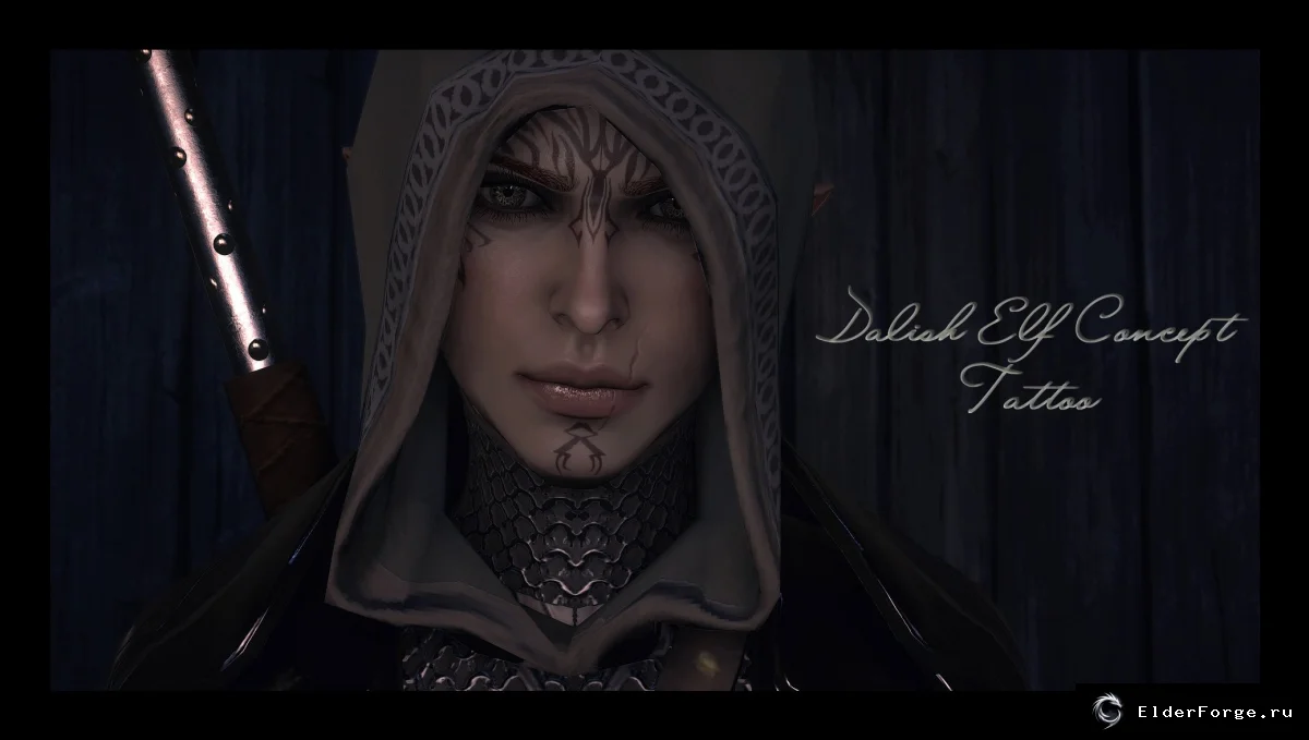 Обложка мода: Dalish Elf Concept Tattoo – новые татуировки для эльфов в Dragon Age: Inquisition