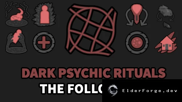 Dark Psychic Rituals: The Following – новые пси‑ритуалы для RimWorld