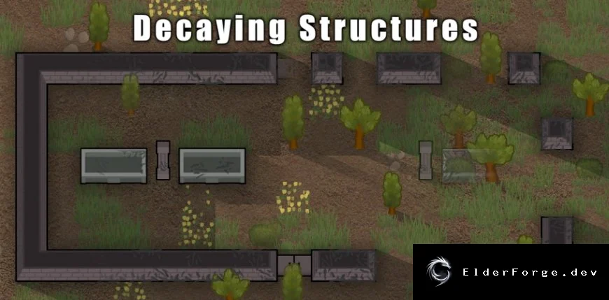 Decaying Structures – постепенный распад построек в RimWorld