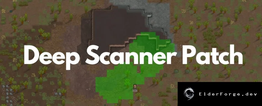 Deep Scanner Patch – расширенный радиус сканирования ресурсов в RimWorld