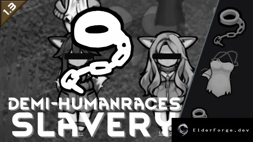 Demi‑human Slavery – одежда инопланетных рас для Ideology в RimWorld