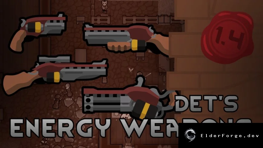 Det's Energy Weapons – энергетическое вооружение для RimWorld