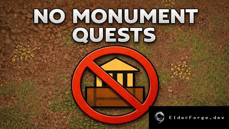 Disable Monument Quests – отключение квестов монументов в RimWorld