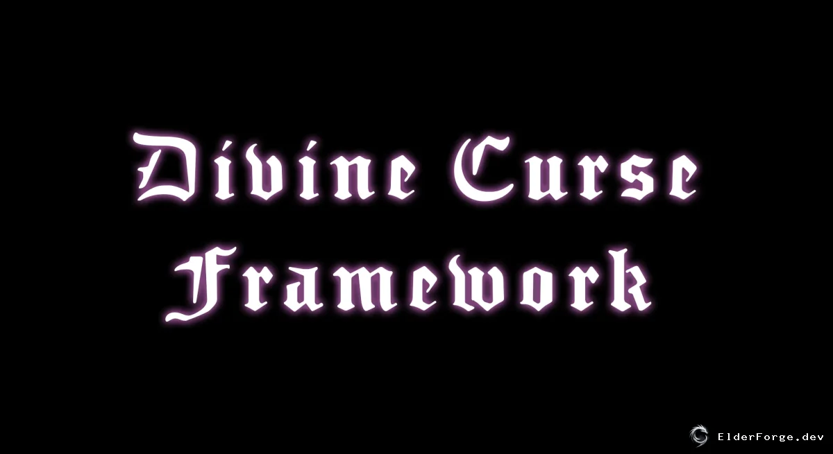 Обложка мода: Divine Curse Framework – скриптовый мод для Baldur's Gate 3, расширяющий эротические проклятия