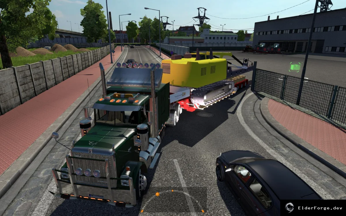 Обложка мода: Doll Vario mit Ramme – автономный прицеп‑кран 40 тонн для ETS2