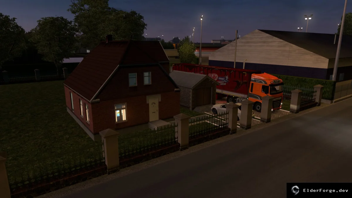 Обложка мода: Дом в Париже для Euro Truck Simulator 2 – House In Paris (ETS2 1.26)