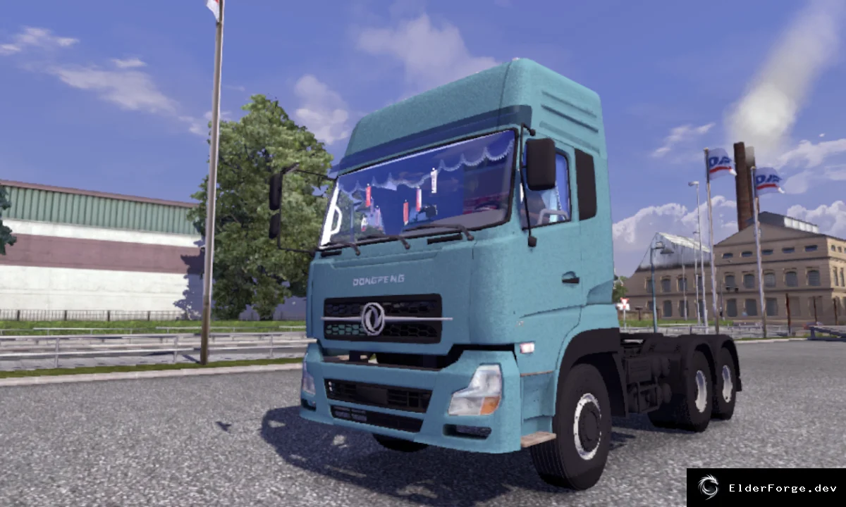 Обложка мода: Dongfeng DFL 3251 – новый грузовик для Euro Truck Simulator 2 (ETS2)