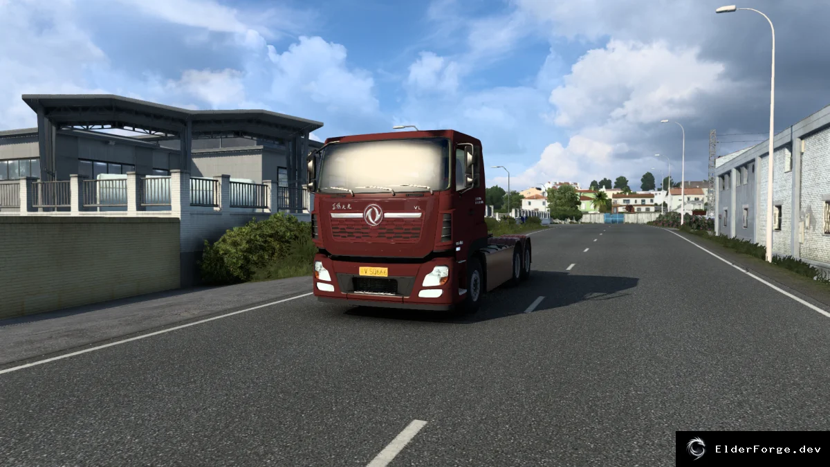 Обложка мода: Dongfeng VL v2.5 – детализированный грузовик для Euro Truck Simulator 2
