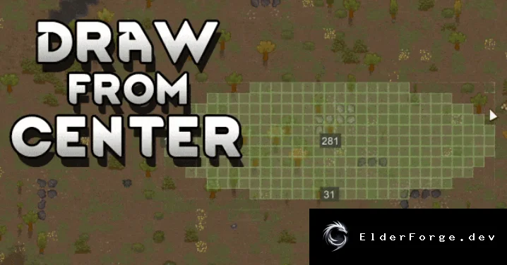 Draw From Center – центрированное перетаскивание стилей в RimWorld