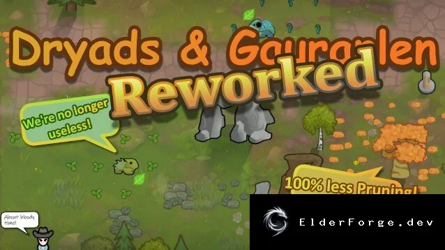 Dryads &amp; Gauranlen Trees Reworked – улучшенный баланс и новые механики для RimWorld