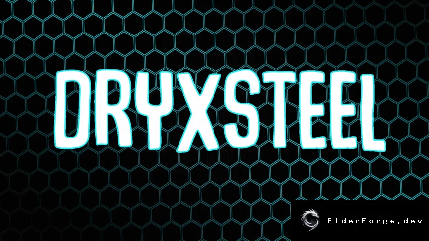 Dryxsteel – сверхпрочный материал для RimWorld