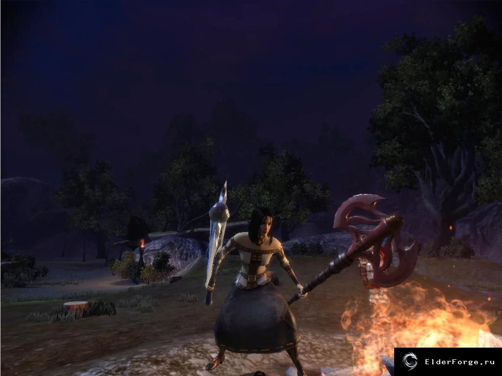 Dual Wield 2‑handed Weapons – двуручное оружие в одной руке для Dragon Age: Origins