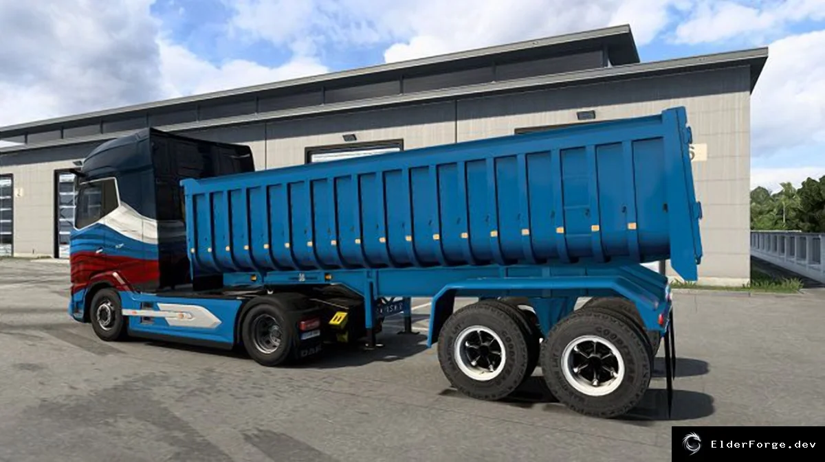 Обложка мода: Dump Trailer в собственность для Euro Truck Simulator 2 (v1.0, 1.41.x)