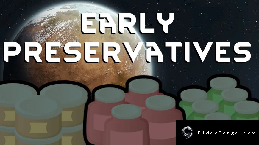 Early Preservatives – продление срока хранения мяса и продуктов в RimWorld