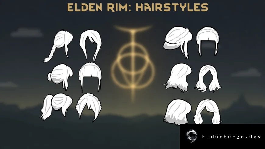 Elden Rim Hairstyles – 11 новых причёсок из Elden Ring для RimWorld