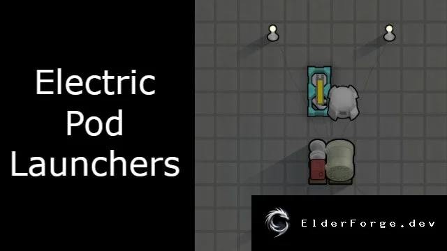 Электрические пусковые установки для капсул в RimWorld