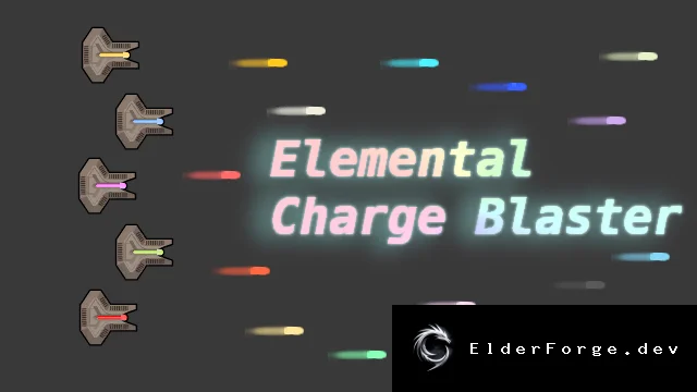Elemental Charge Blaster – 75 уникальных тяжёлых бластеров для RimWorld