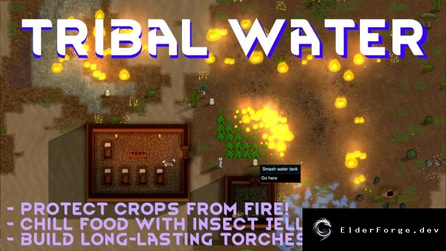 El's Tribal Water – инструменты для племенной колонии без древесины