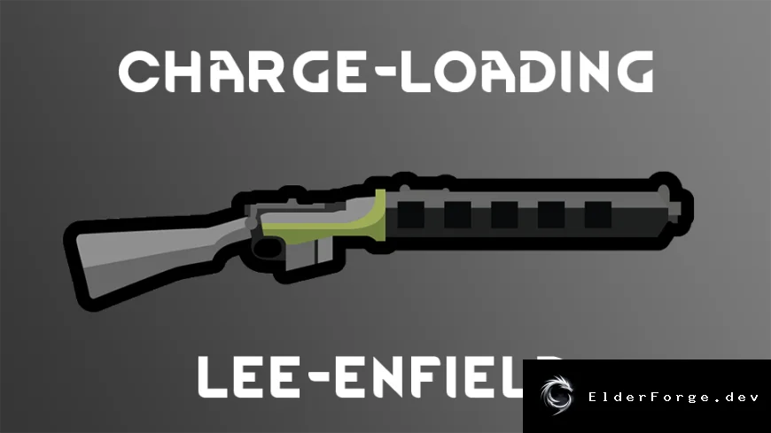 Энерговинтовка Lee-Enfield для RimWorld – зарядный карабин