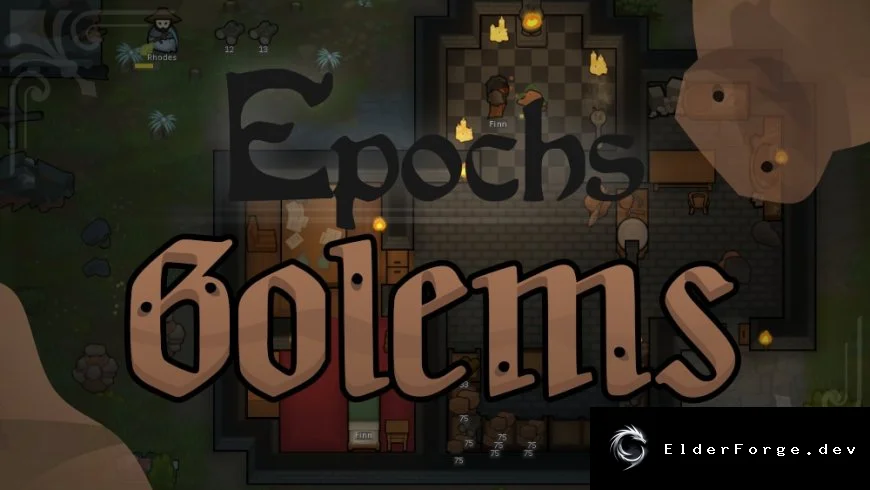 Epochs: Голиемы — новые искусственные пешки для RimWorld
