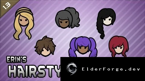 Erin's Hairstyles Redux – 18 новых причесок для колонистов RimWorld