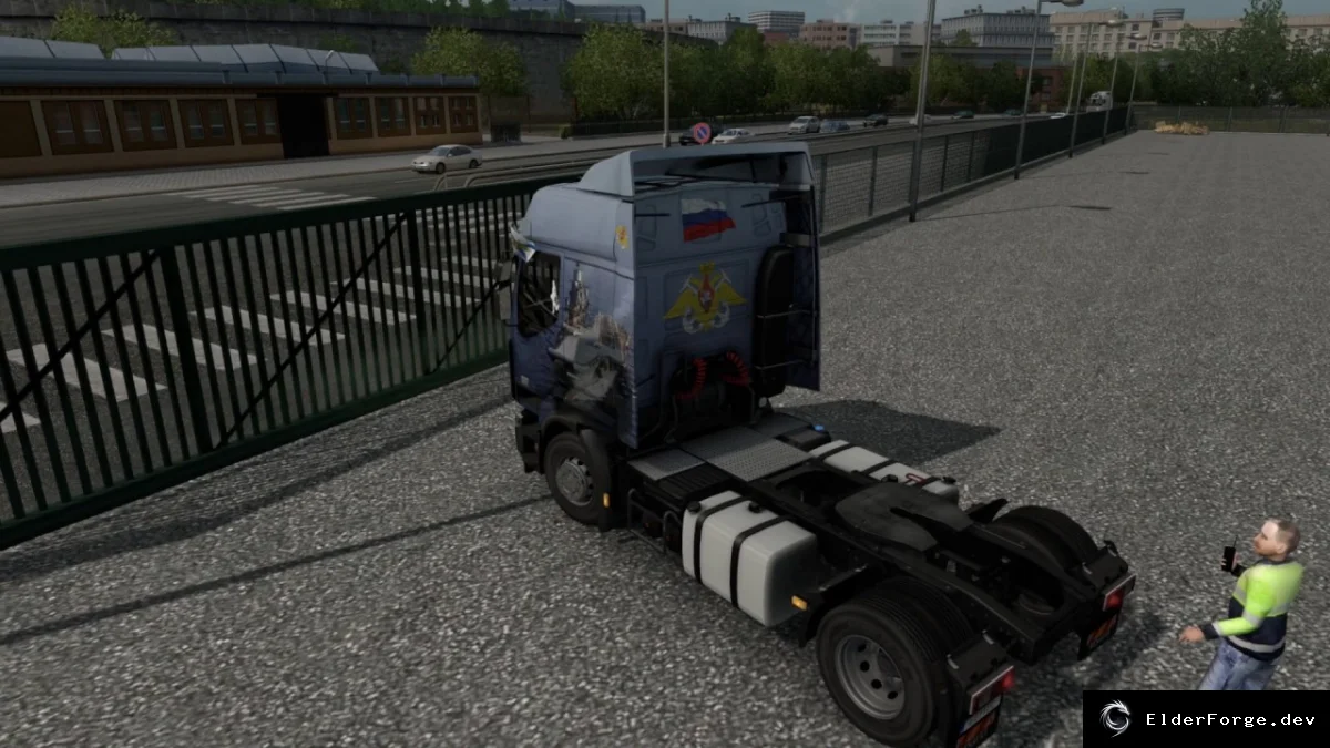 Обложка мода: ETS2 Animated Gates in Companies – реалистичные ворота v1.7